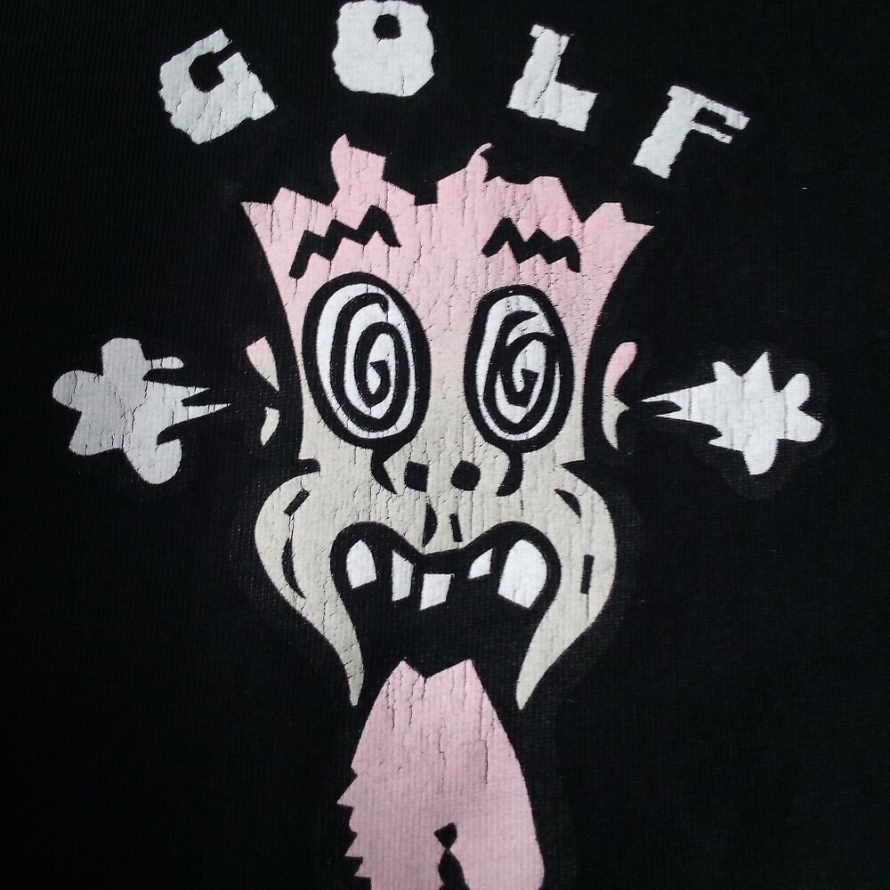 Tyler The Creator Golf Wang Pink Logo Warheads Sour Head T-Shirt